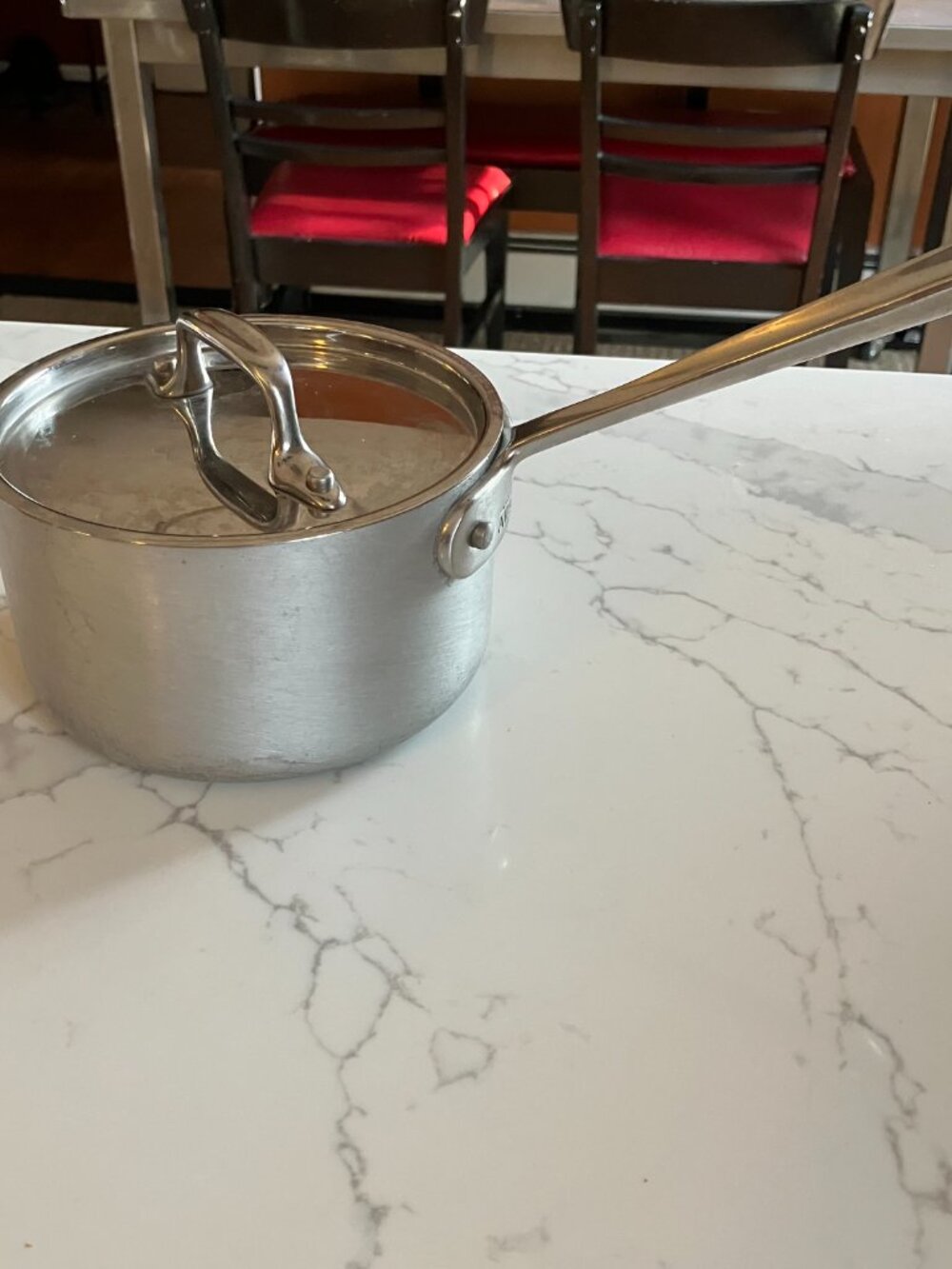 GENUINE ALL-CLAD!!!  All-Clad MC2  ( 1 1/2 Quart) Covered Saucepan